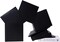 8.7" Square Black Gift Boxes with Lids, 4 Pack – Premium Matte Finish Medium Cardboard Boxes with Ribbons – Luxury Collapsible Gift Packaging for Weddings, Birthdays, Anniversaries & Groom Proposals